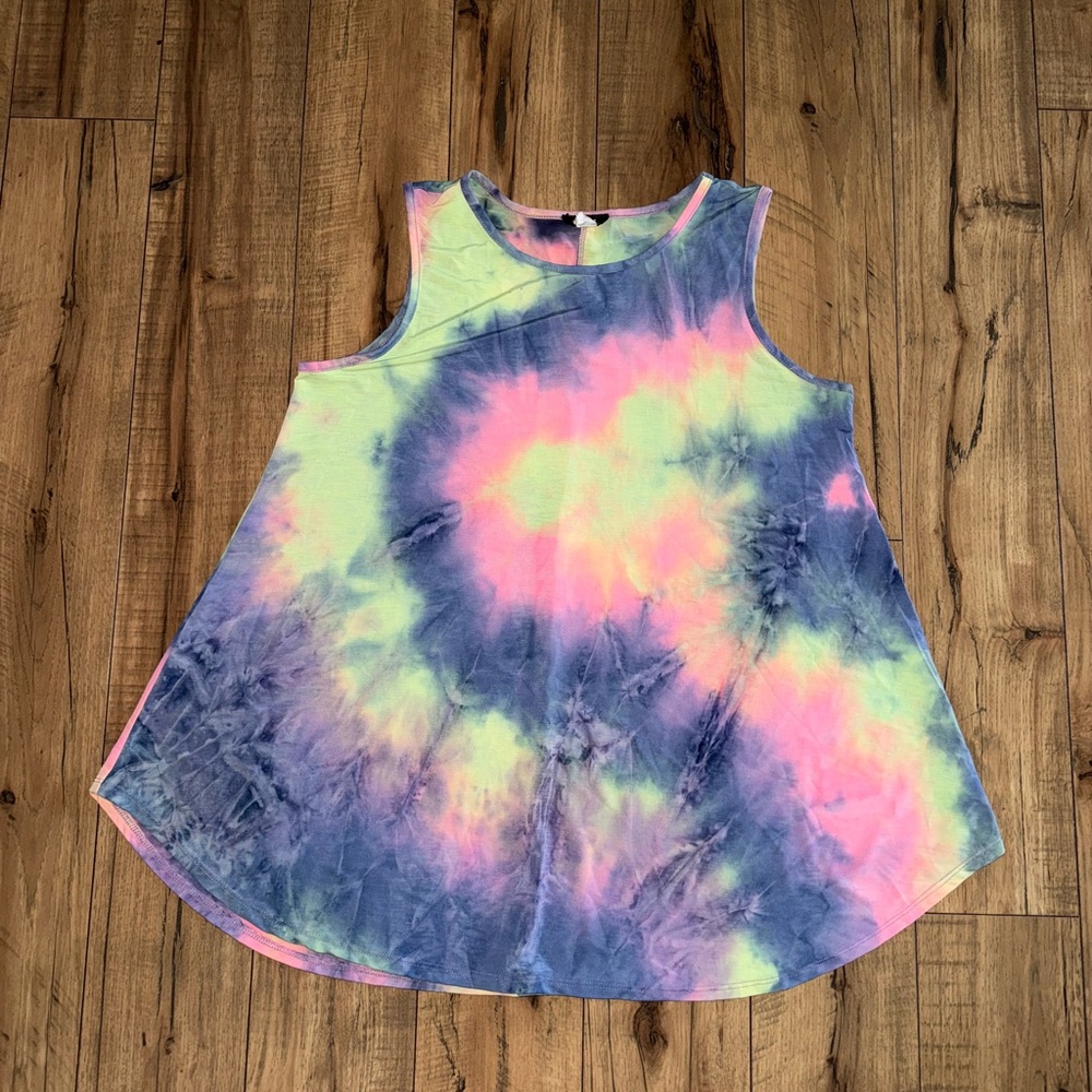 Tie dye tank